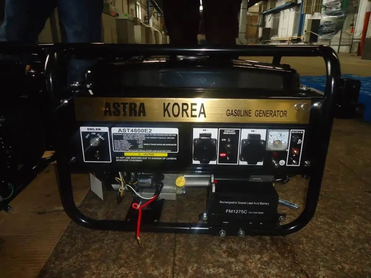 موتور برق 3.3 کیلووات بنزینی تک فاز هندلی آسترا مدل AST4800E2