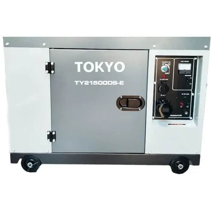 موتور برق 8 کیلووات دیزلی سایلنت تک فاز استارتی توکیو مدل TY21500DS