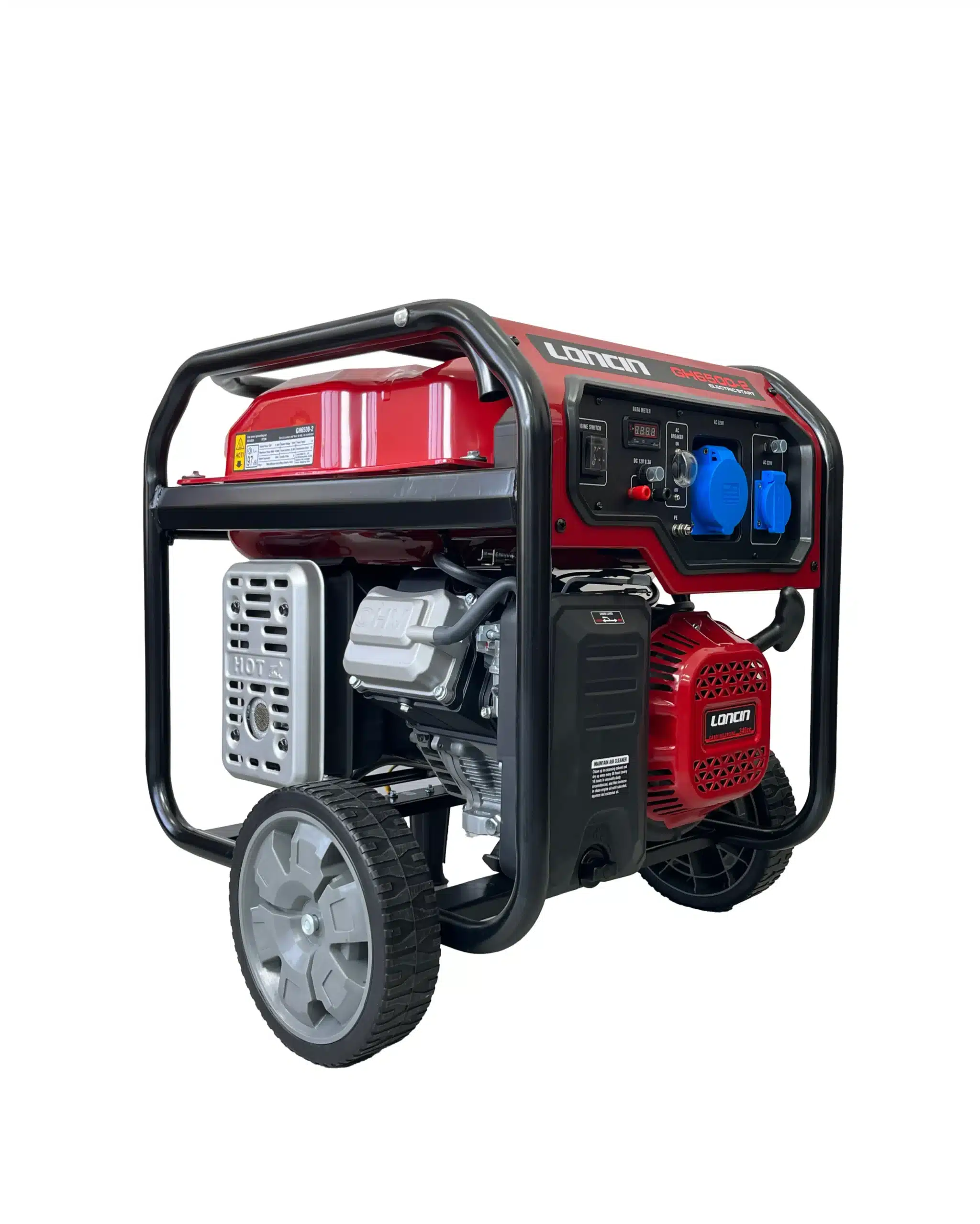 موتور برق 5.5 کیلووات بنزینی تک فاز لانسین مدل GH6500-2 - تصویر 2