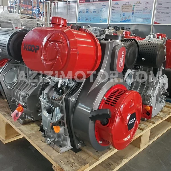موتور تک دیزلی 14 اسب بخار کوپ مدل KD12E - تصویر 2