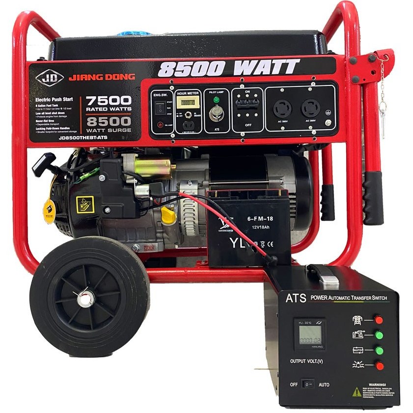 موتور برق ۸.۵ کیلووات سه فاز استارتی جیانگ دانگ مدل JD8500THEBT-ATS
