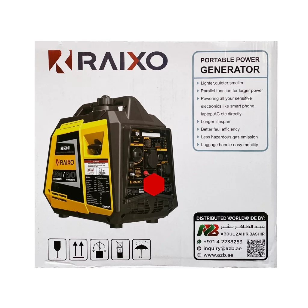 موتور برق 3.5 کیلووات سایلنت هندلی راکسیو مدل RB3500i - Image 3