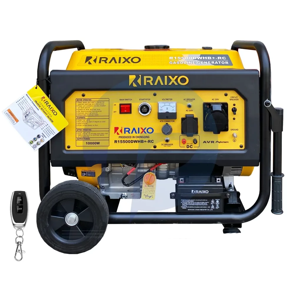 موتور برق ۱۰ کیلووات ریموت استارت راکسیو مدل R15500DWHB±RC