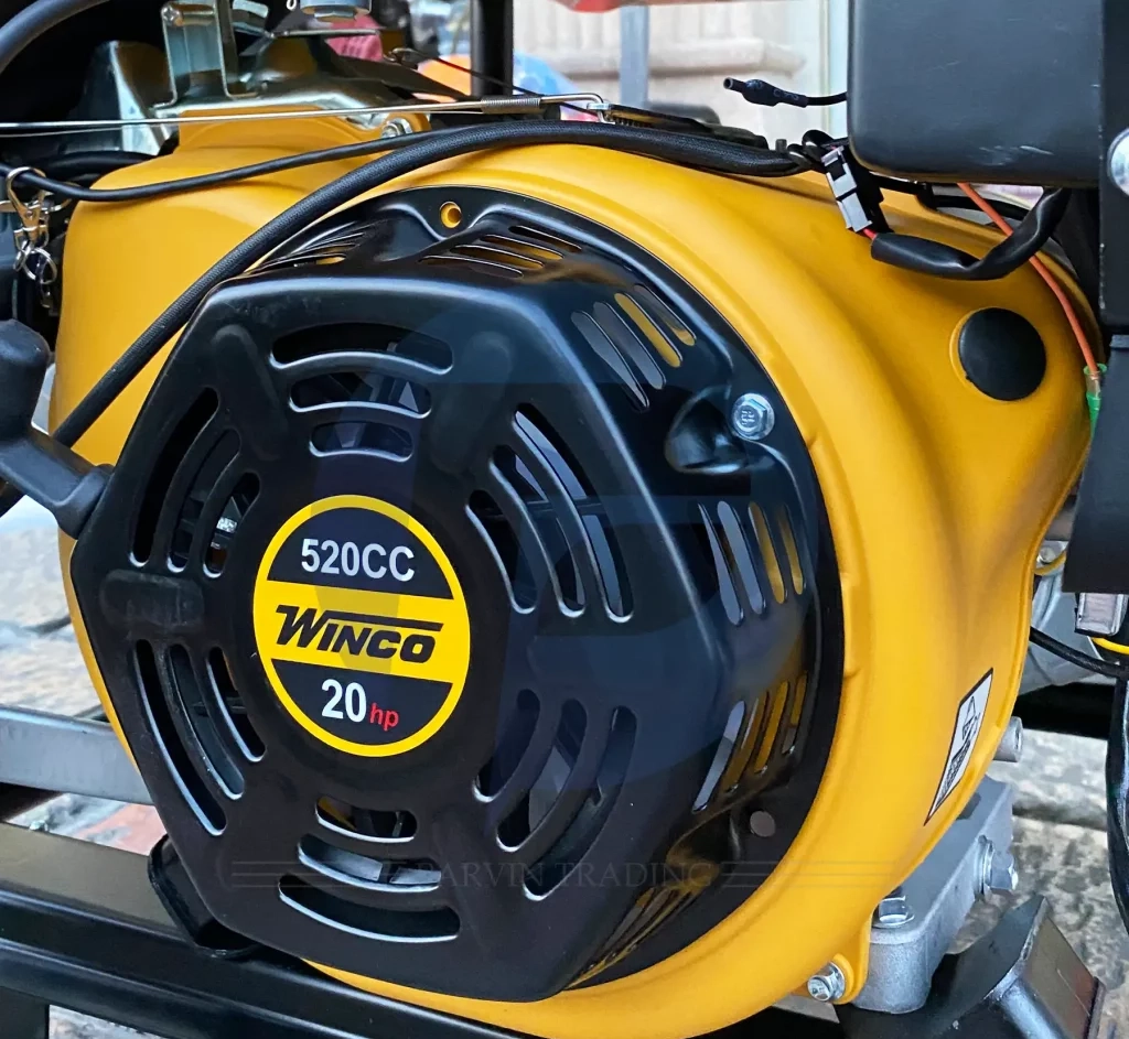 موتور برق ۱۰ کیلووات تکفاز سه فاز ریموت استارت وینکو مدل R16500DWHB - Image 4