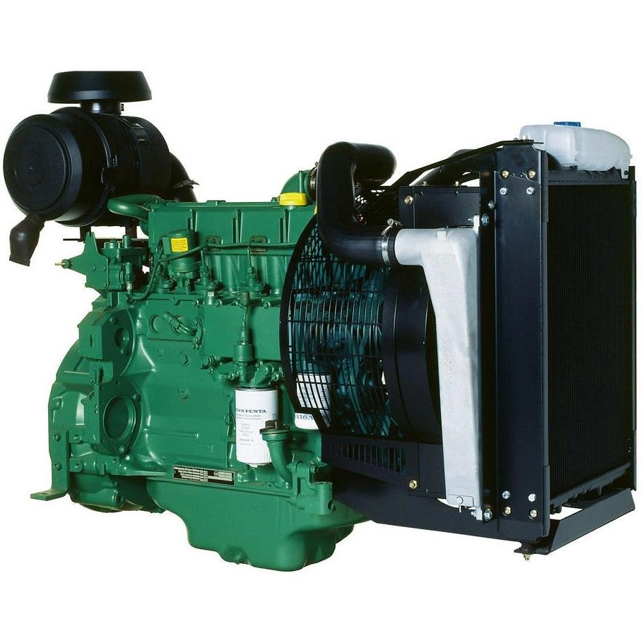 دیزل ژنراتور ۱۱۰ - 100 کاوا ولوو پنتا مدل TAD531GE آلترناتور استمفورد اصل
