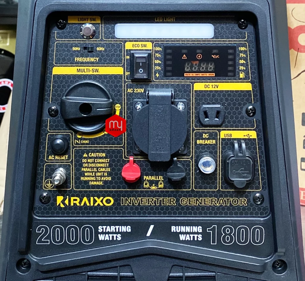 موتور برق 2 کیلو وات سایلنت هندلی راکسیو مدل RB2200i - Image 2