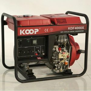 موتور برق ۲.۸ کیلو وات تک فاز دیزلی کوپ مدل KDF4000XE