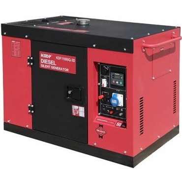 موتور برق ۸ کیلووات ۳ فاز دیزلی سایلنت استارتی دیزلی کوپ مدل KDF11000-Q3D