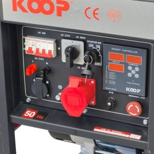 موتور برق 16 کیلووات تک فاز و سه فاز استارتی دیزلی کوپ  KDF23500 XE-3D