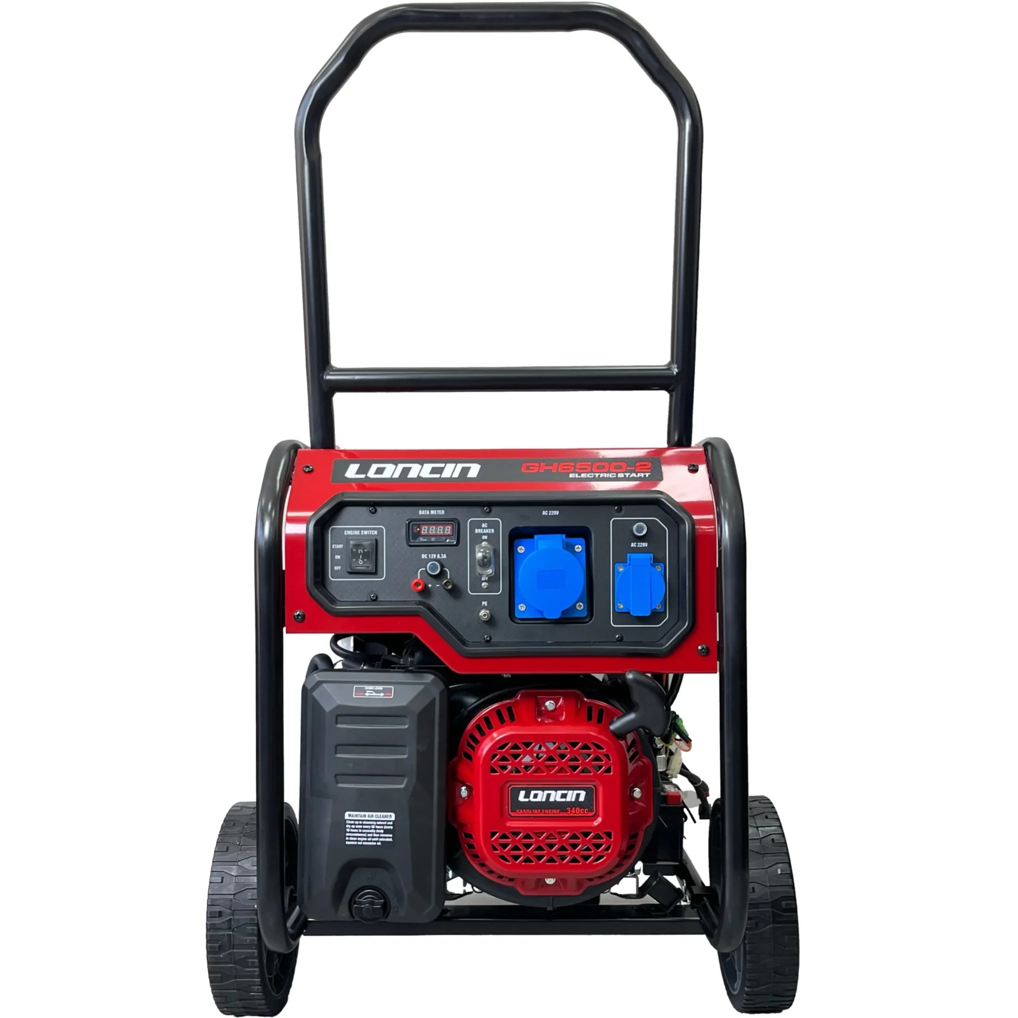 موتور برق 5.5 کیلووات تک فاز بنزینی استارتی لانسین مدل GH6500i-2