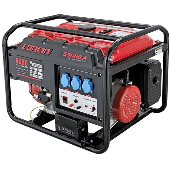 موتور برق ۵ کیلووات تک فاز بنزینی استارتی لانسین مدل LC6500AS - Image 3