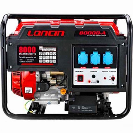موتور برق ۶.۵ کیلووات تک فاز استارتی بنزینی لانسین مدل LC8000-DAS