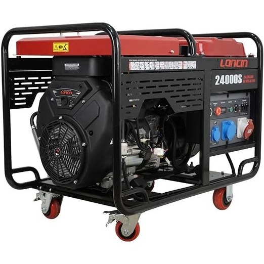 موتور برق ۱۸ کیلووات سه فاز استارتی بنزینی لانسین مدل LC24000S