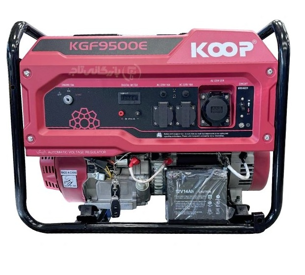 موتور برق ۸ کیلووات تک فاز ریموتدار بنزینی کوپ مدل KGF9500E