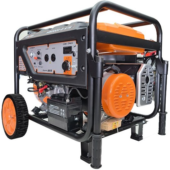موتور برق 7.5 کیلووات بنزینی استارتی هواسدان مدل H9000D-G-ATS