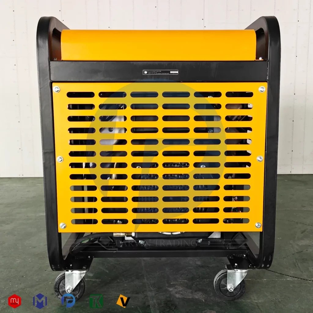 موتور برق ۲۲ کاوا تک فاز و سه فاز ریموت دار استارتی دیزلی وینکو مدل KDE22000E - Image 3