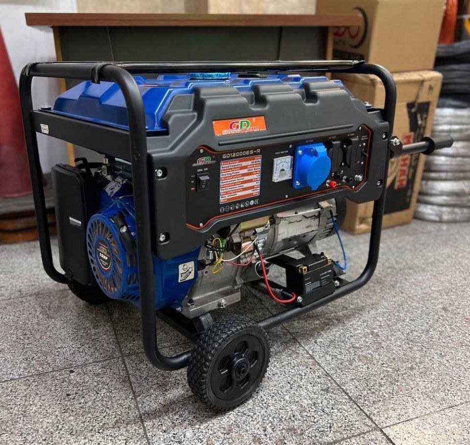 موتور برق ۹ کیلووات تک فاز استارتی گرند دکو مدل GD12000ES-R - Image 2