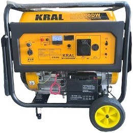 موتور برق ۸.۵ کیلووات تک فاز استارتی بنزینی کرال K15000DW