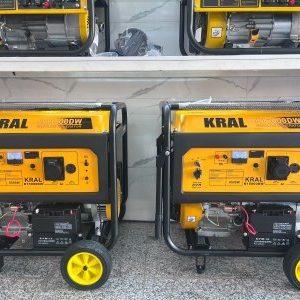 موتور برق ۸.۵ کیلووات تک فاز استارتی بنزینی کرال K15000DW