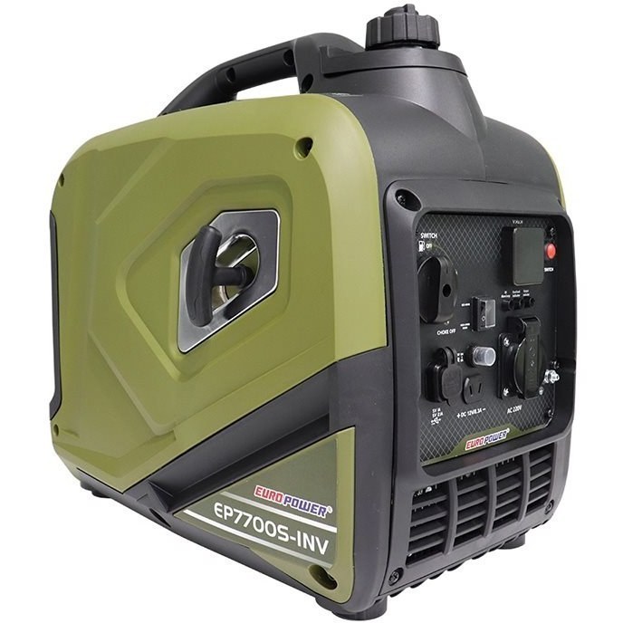موتور برق ۴ کیلووات تک فاز بنزینی هندلی یورو پاور مدل EP7700S INV