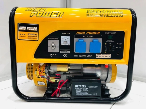 موتور برق ۳.۵ کیلووات تک فاز استارتی هیرو مدل HP19500DXE