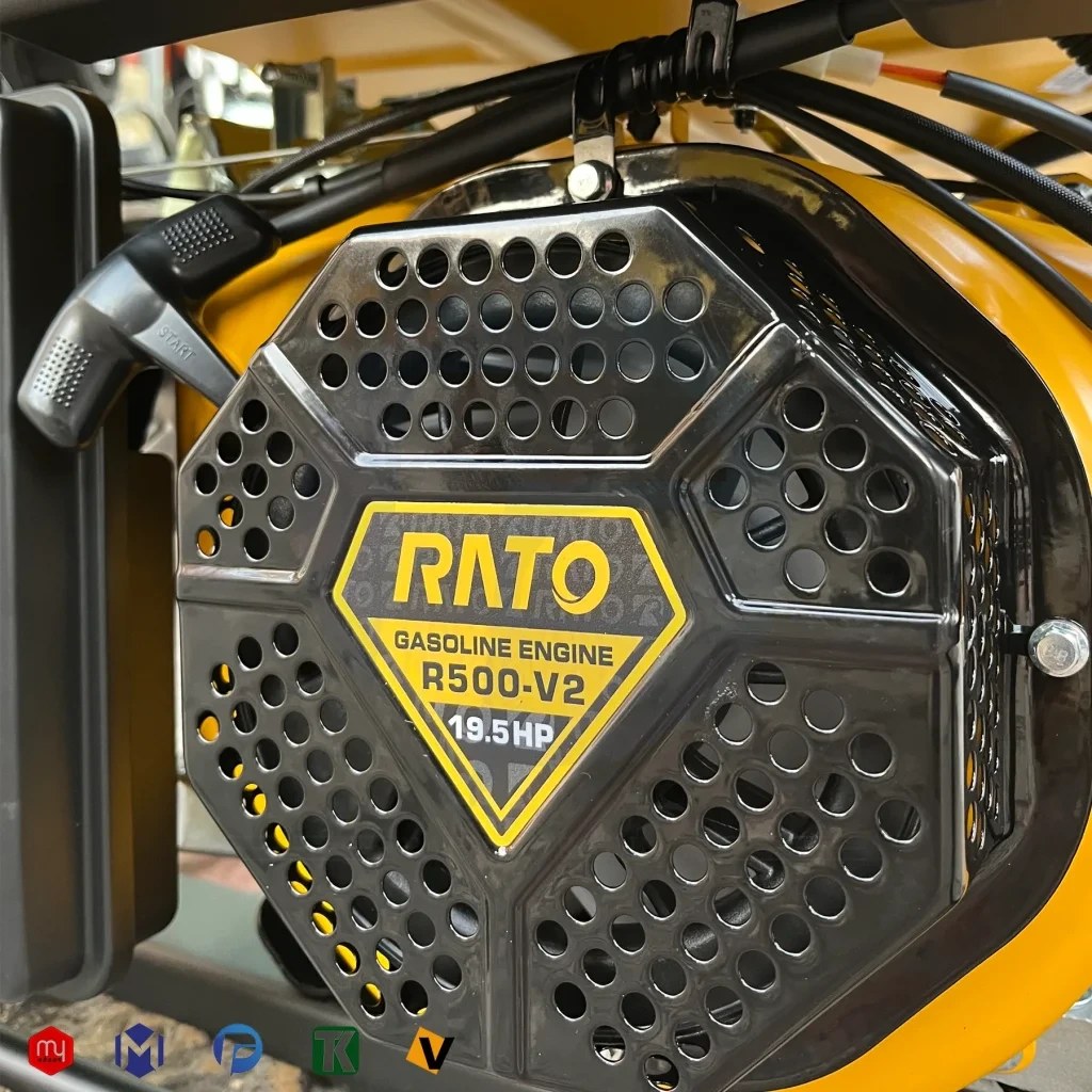 موتور برق راتو 9.5 کیلووات استارتی دارای پورت ATS مدل R20800DWHB - Image 3