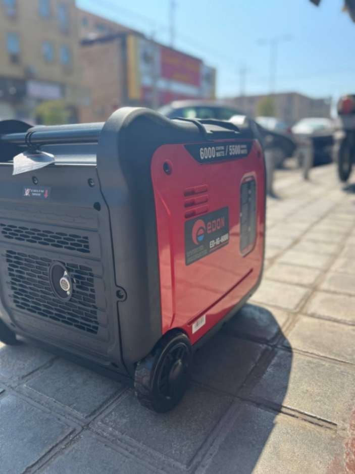 موتور برق ۶ کیلووات سایلنت بنزینی استارتی ادون مدل ED-IG-6000 - Image 3