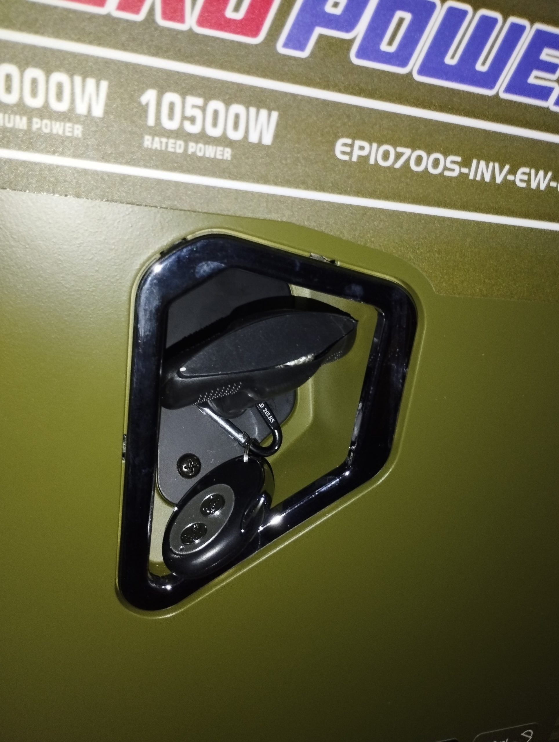 موتور برق ۱۱ کیلووات تک فاز و سه فاز سایلنت یورو پاور مدل EP10700S-INV-EW-LPG - Image 2