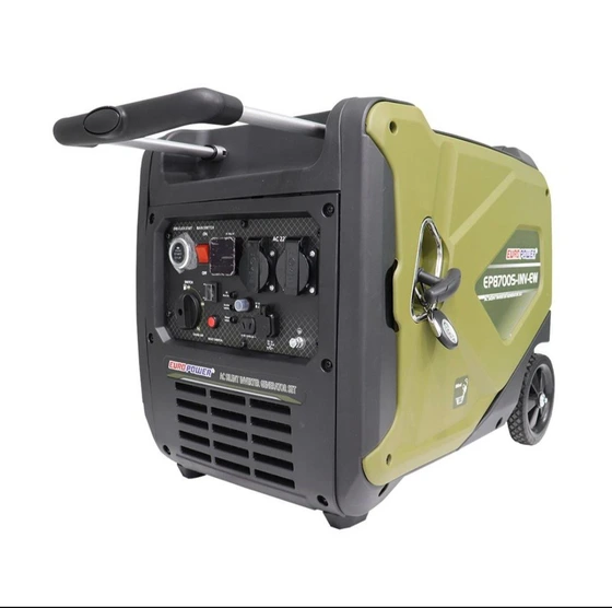موتور برق ۸.۵ کیلووات بنزینی سایلنت اینورتر یورو پاور مدل EP9700S