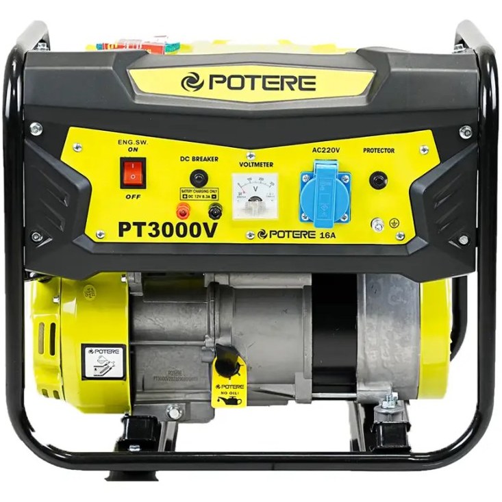 موتور برق ۱.۲ کیلو وات تک فاز بنزینی پوتر مدل PT3000V