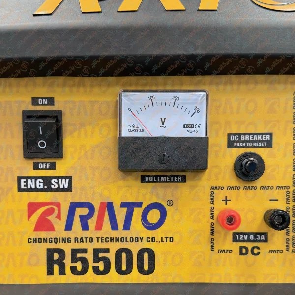 موتور برق ۳ کیلووات تک فاز هندلی راتو مدل R5500 - Image 4