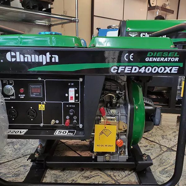 موتوربرق 3 کیلووات گازوئیلی چانگفا مدل CFED4000XE