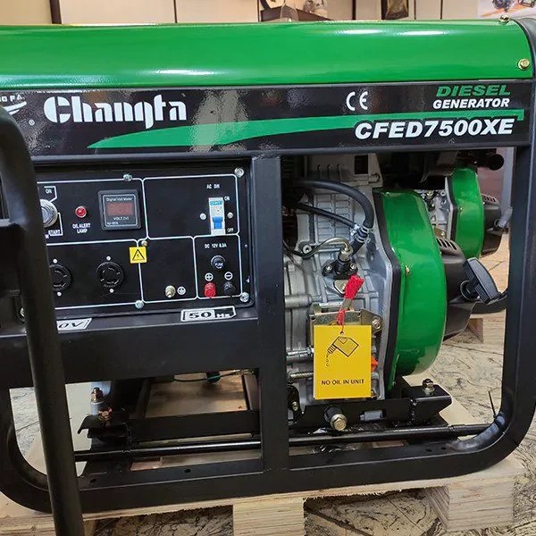 موتور برق 6 کیلووات دیزلی چانگفا مدل CFED7500XE
