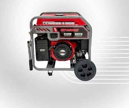 موتور برق 8.5 کیلووات اینورتر بنزینی مسی چرخ دار ایزی پاور مدل KH13500RE