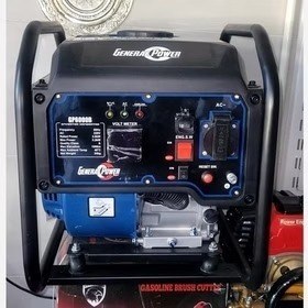 موتور برق ۳.۲ کیلووات بنزینی تک فاز استارتی جنرال پاور مدل GP6000B - Image 2