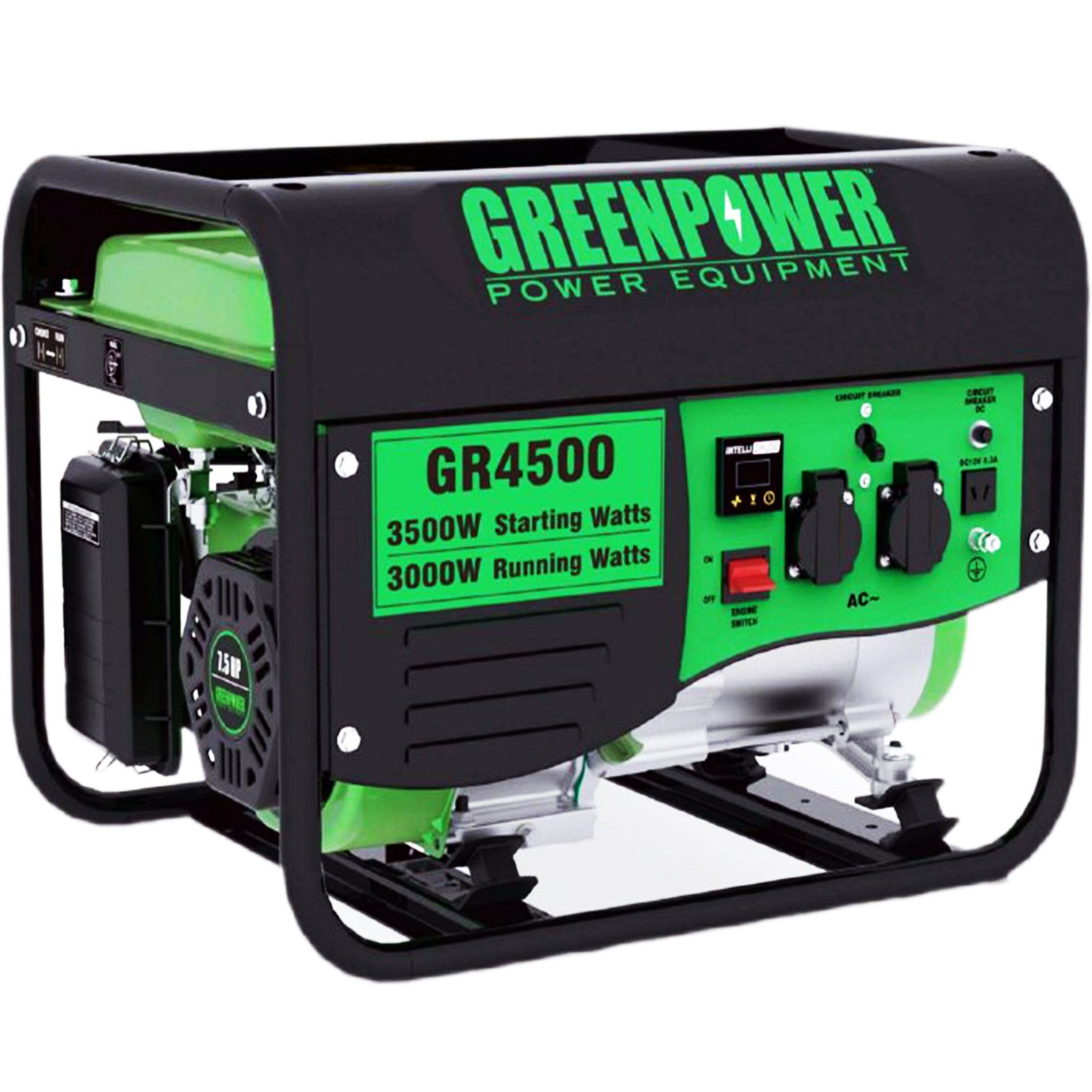 موتور برق ۳.۵ کیلووات بنزینی استارتی گرین پاور مدل GR4500
