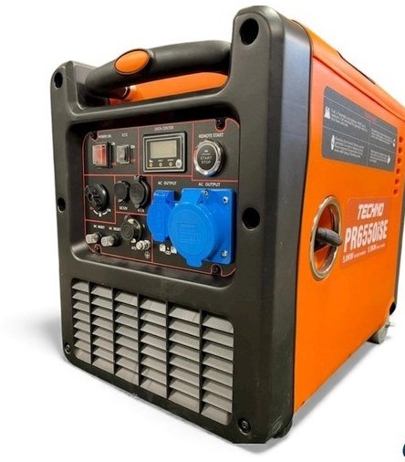 موتور برق ۵.۵ کیلووات سایلنت ریموت استارت تکنو مدل PR6500iSE