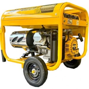 موتور برق ۳.۵ کیلو وات  بنزینی استارتی چرخ دار تک فاز هیرو پاور مدل HP9900FE2