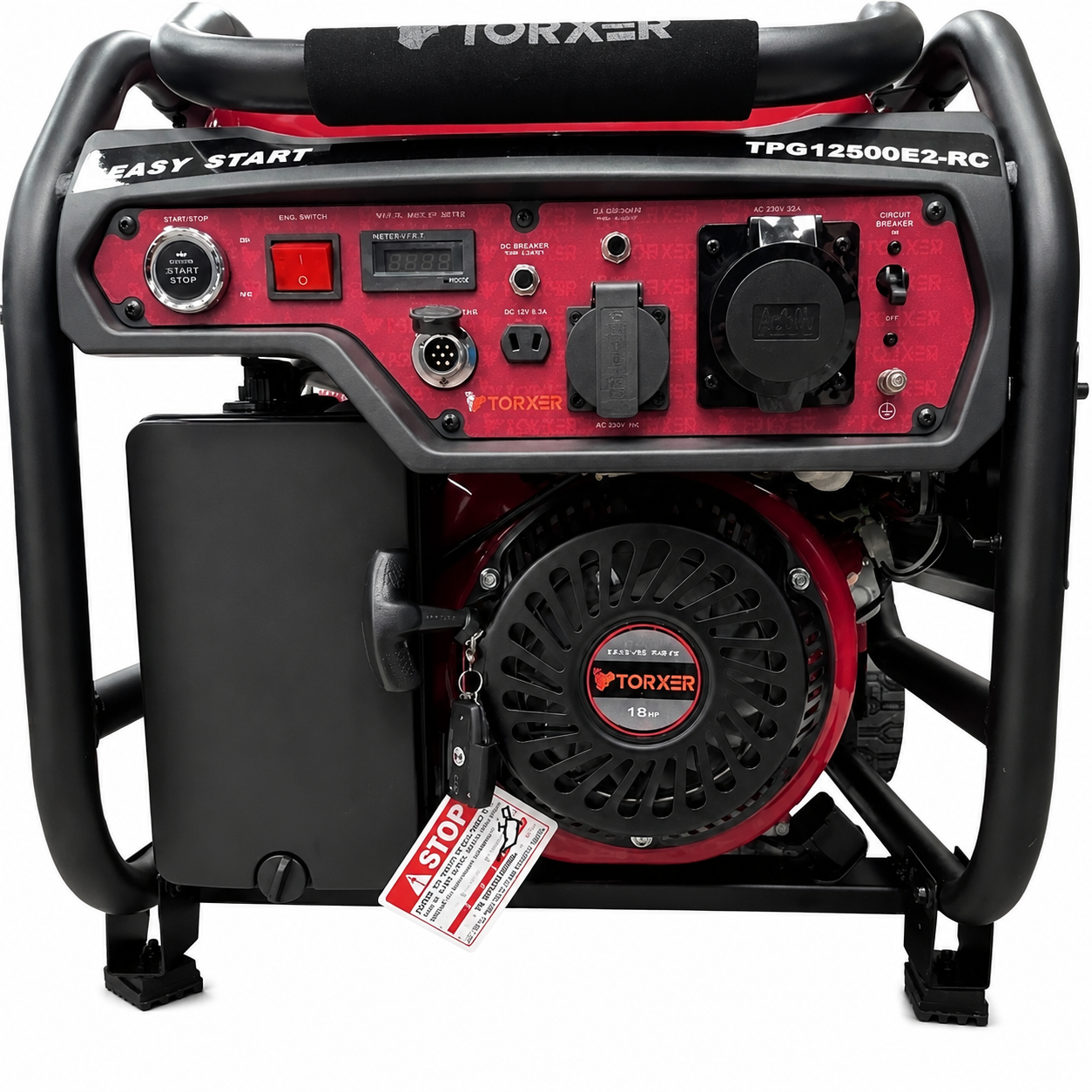 موتور برق ۱۰ کیلووات تک فاز ریمواستارت داربنزینی تورکسر مدل TPG12500E2RC