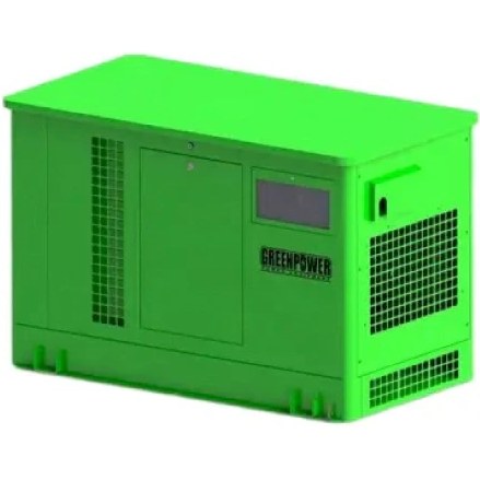 ژنراتور 40 کیلووات گازسوز سایلنت سه فاز استارتی گرین پاور مدل GP45