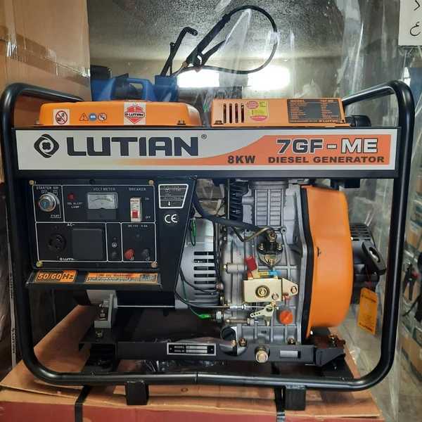 موتور برق 8 کیلووات دیزلی تکفاز استارتی لوتیان مدل 7GF-ME - Image 2