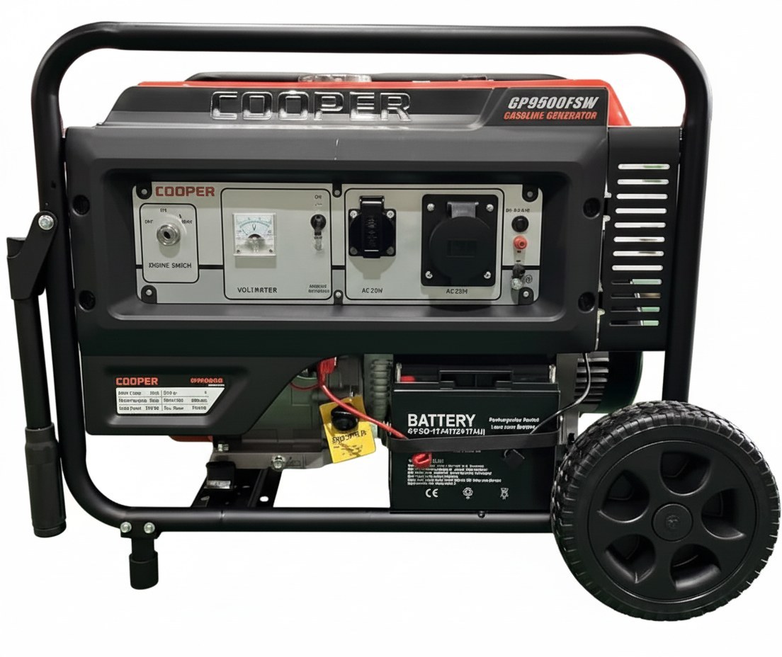 موتور برق ۲.۸ کیلووات بنزینی تک فاز هندلی کوپر مدل CP2500F