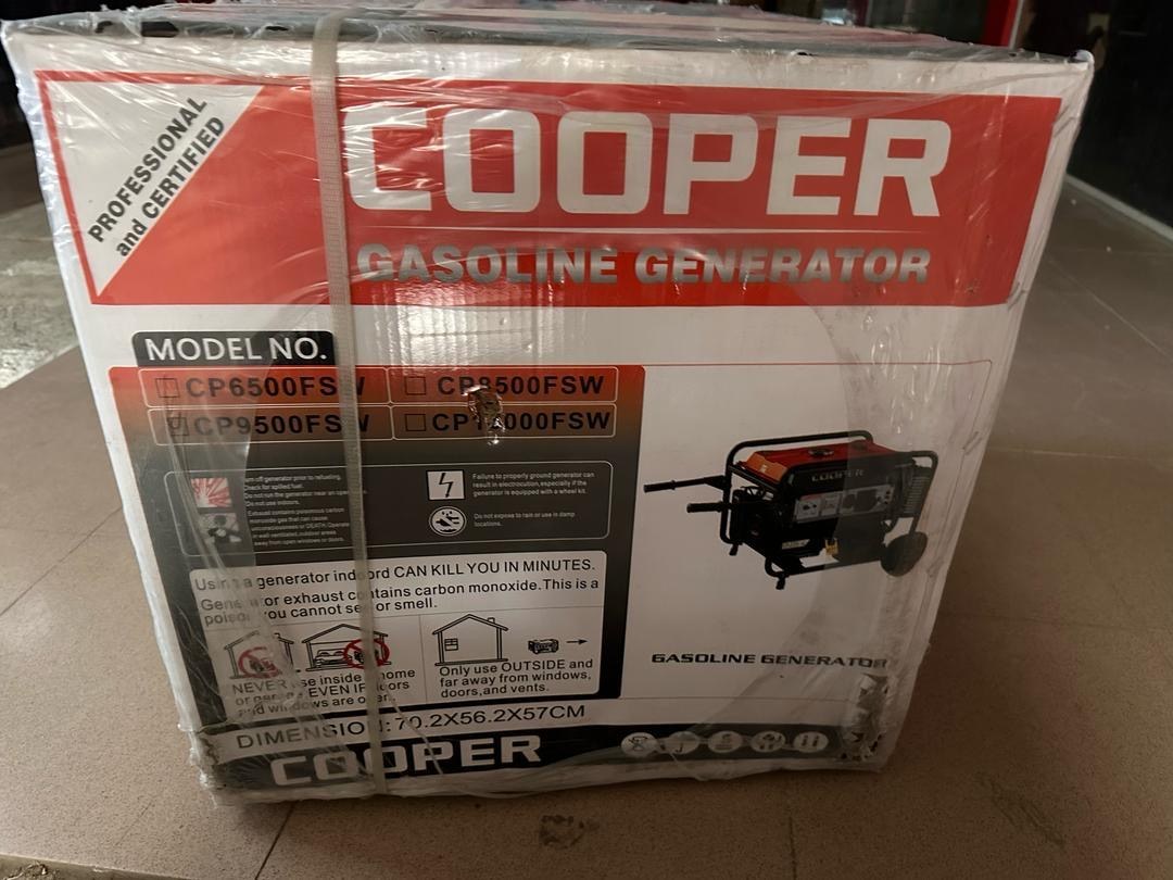 موتور برق ۸.۵ کیلووات بنزینی تک فاز استارتی ریموت دار کوپر مدل CP9500FSWREMOTE - Image 3