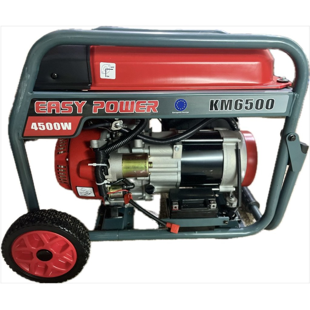 موتور برق ۵.۵ کیلووات بنزینی چرخ دار ایزی پاور مدل KH6500E2