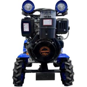 تیلر کولتیواتور  ۱۲ اسب بخار با ۴ چرخ چراغ‌دار آگرو مدل AG001_4WD16