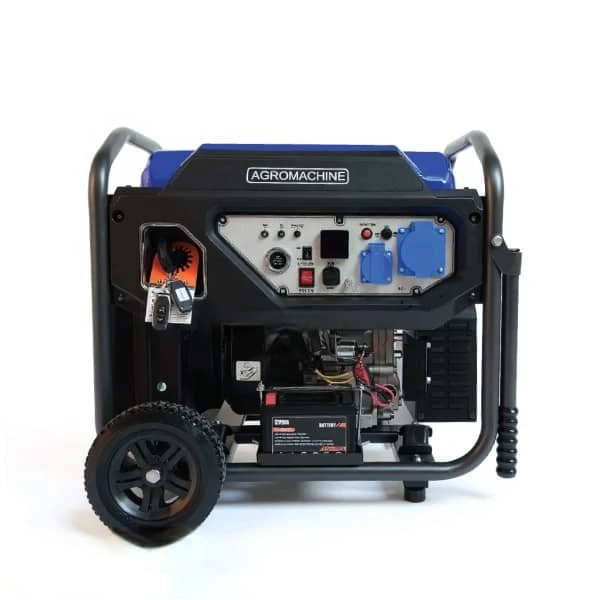 موتور برق ۸ کیلووات بنزینی تک فاز ریموت استارت اینورتری آگرو مدل AG9500IOE