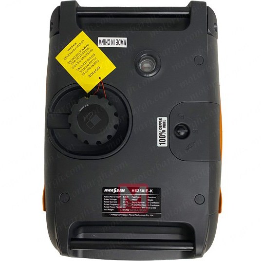 موتور برق ۵ کیلووات سایلنت استارتی اینورتری هواسدان مدل H6250IE-K - Image 3