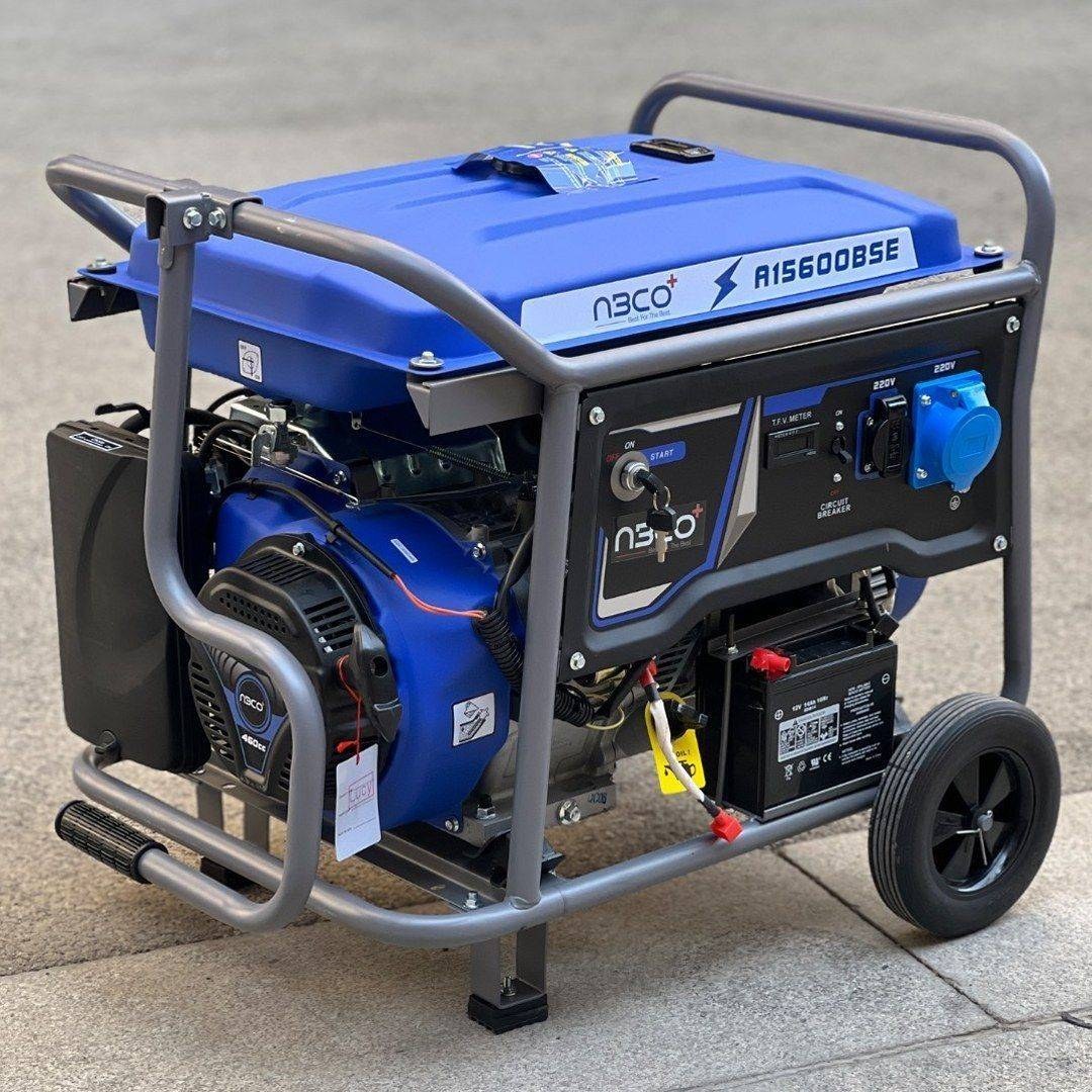 موتور برق ۸.۵ کیلووات بنزینی تک فاز استارتی آبکو مدل A15600BSE