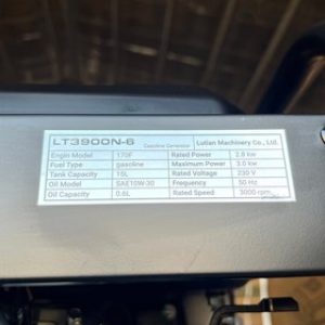 موتور برق ۳ کیلووات بنزینی  تک فاز هندلی لوتیان مدل LT3900N-6