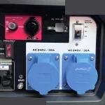 موتور برق 9.5 کیلووات بنزینی سایلنت تک فاز ریموت استارت اینورتر AiPOWER مدل SM9500Di - Image 3